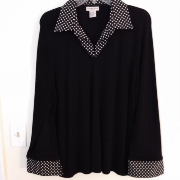 LOWER PRICE for this LADIES LIGHTWEIGHT LONG-SLEEVE PULLOVER SWEATER - Picture 2 of 4